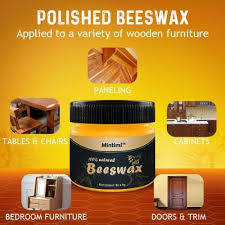 🐝 Beeswax Furniture Polish | Natural Wood Wax & Wood Seasoning Beeswax